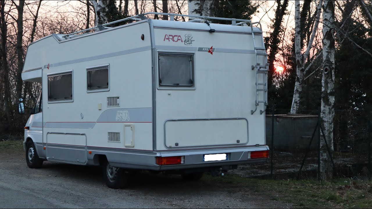 CAMPER TOUR, IL NOSTRO PRIMO CAMPER BIMBO, CAMPER LOW COST, CAMPER ARCA MERCEDES VECCHIO DI 20 ANNI