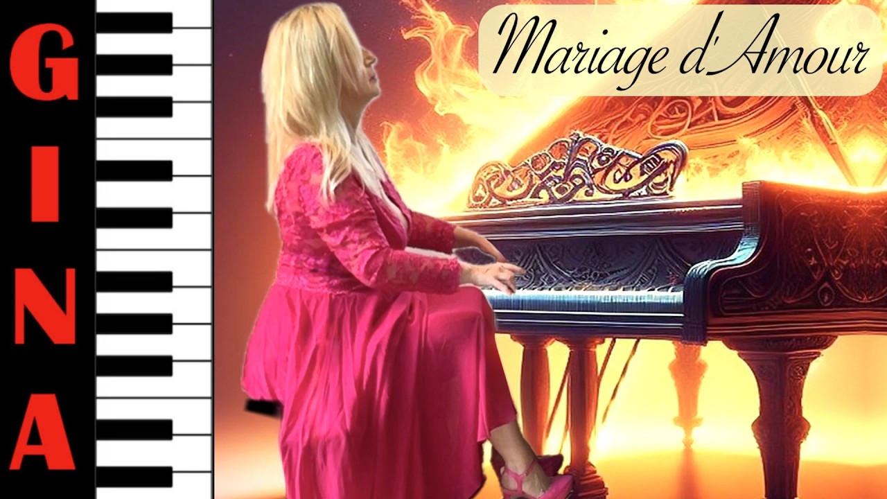 Mariage d ' Amour / Wedding of Love  - Paul de Senneville  - Piano by Gina