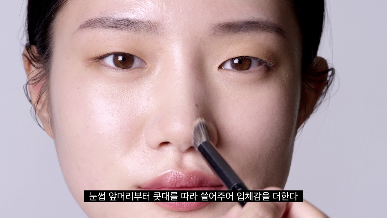[필리밀리] 앵글드 쉐이딩 브러시 551 HOW TO