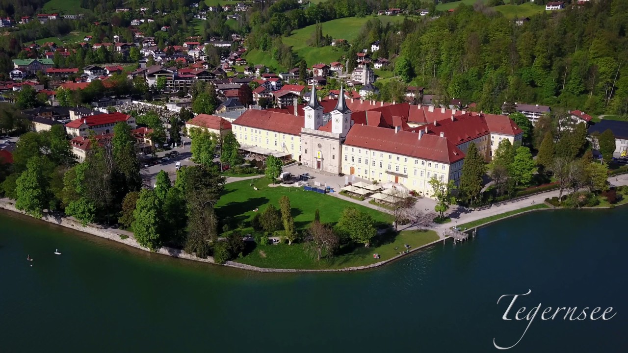 Der Tegernsee  - Bayern von Oben - Bad Wiessee - Rottach-Egern - 4K - Drone Footage - Dji Mavic Pro