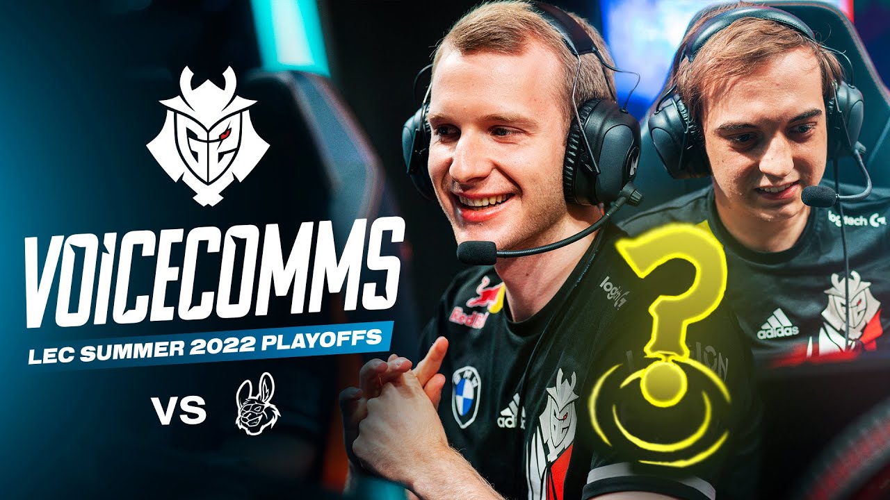 WHO'S THE INTER? | LEC 2022 Summer Playoffs Voicecomms