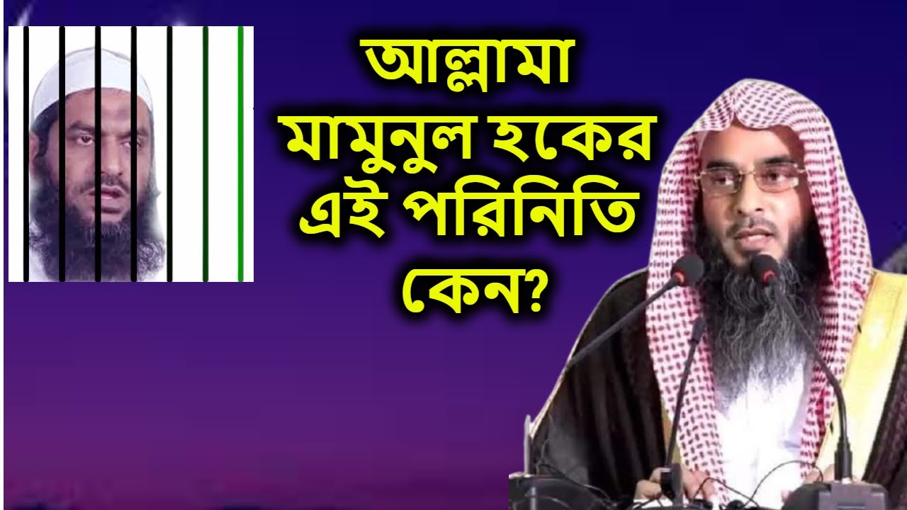 আল্লামা মামুনুল হকের এই পরিনিতি কেন? | সাধারন মানুষ কিভাবে সরকারের সমালোচনা করবে  মতিউর রহমান মাদানী