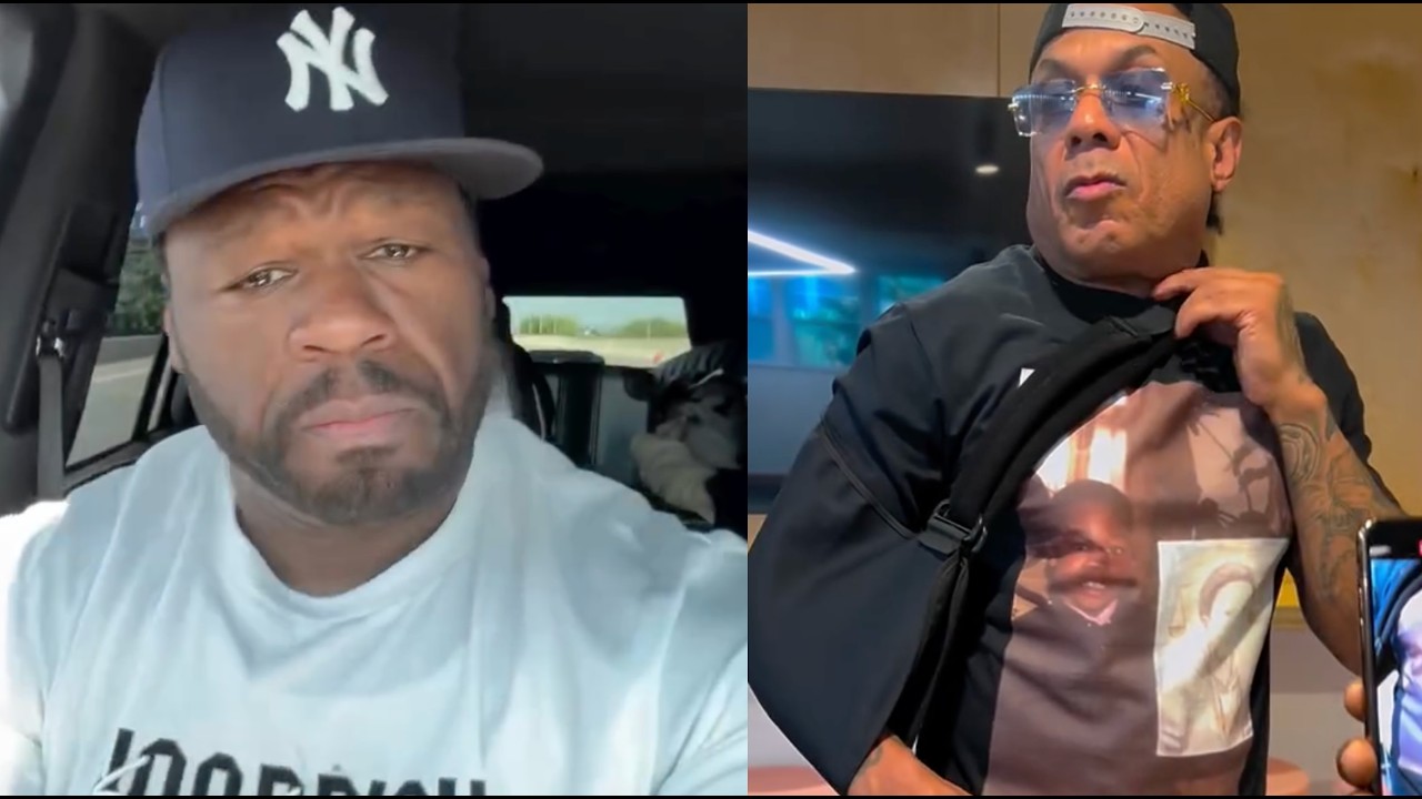50 Cent RESPONDS To Benzino Wearing A T-Shirt With His Dead Mom On It After Getting Hit By a Car