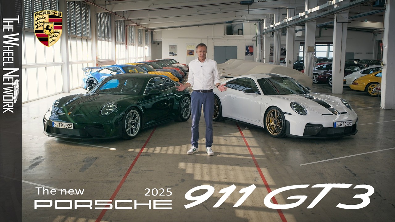 Анонс Porsche 911 GT3 2025 года – 992.2 GT3 Touring и Weissach