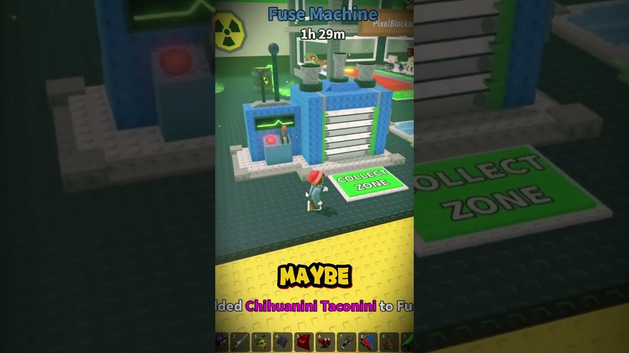 FUSE MACHINE VS LUCKY BLOCKS 🎰 #stealabrainrot