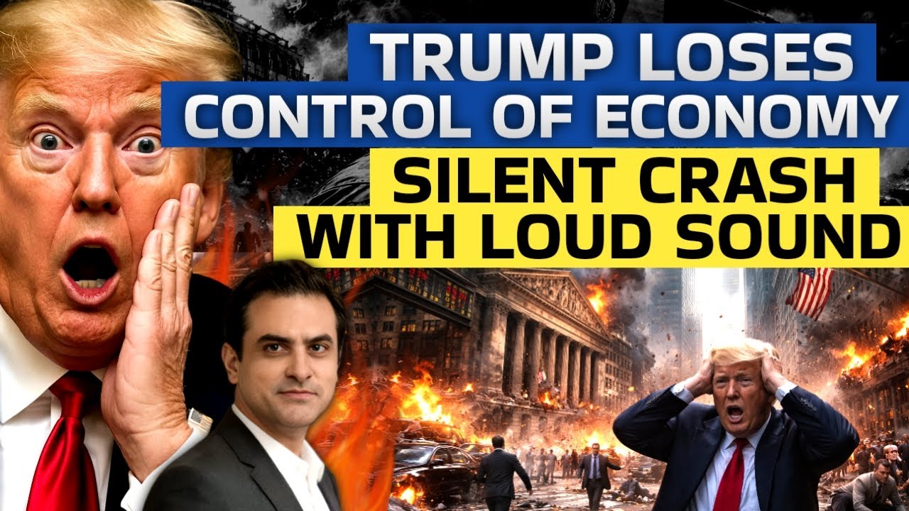 Trump Loses Control Of Economy.. SILENT CRASH With Loud SOUND | CWSJ-3013 | Sumeet Jain