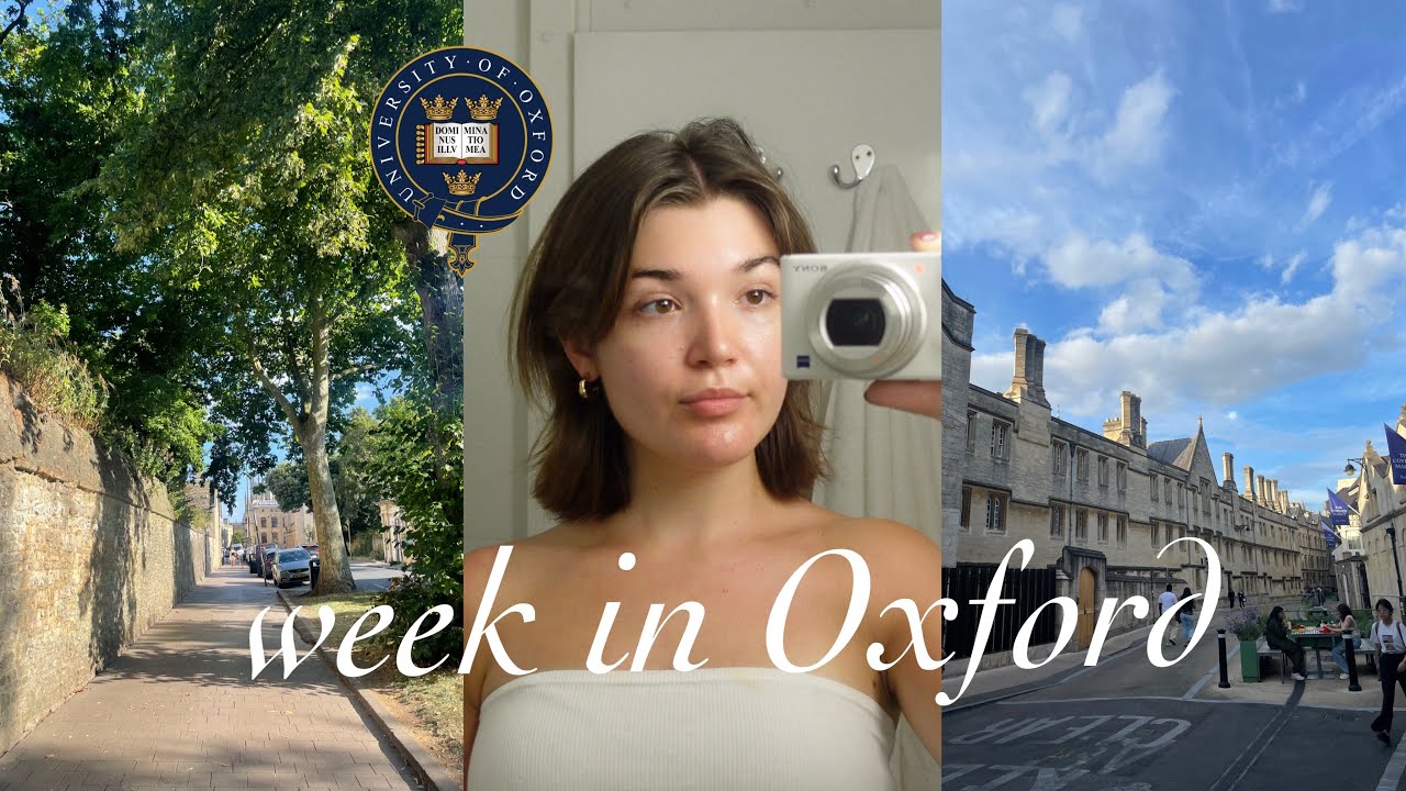 my first week at Oxford