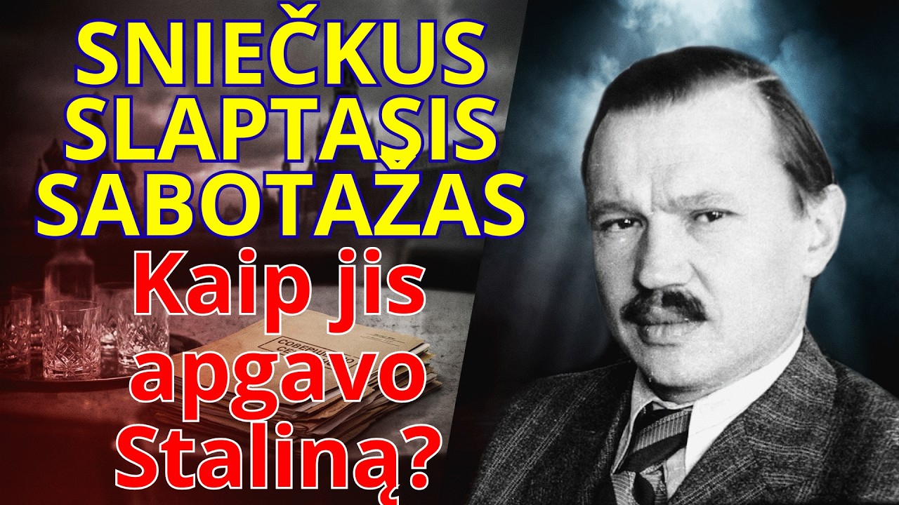 💡 Antanas Sniečkus 32 metus APGAUDINĖJO Maskvą. Tiesa, kurią SLĖPĖ nuo visų!