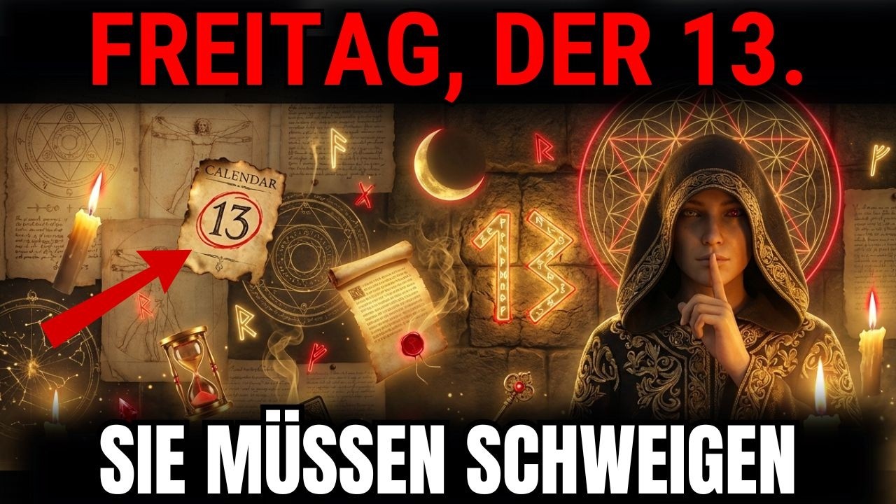 FREITAG, DER 13.! Der MOND versucht Sie zu warnen: Halten Sie diese GEHEIMNISSE geheim!