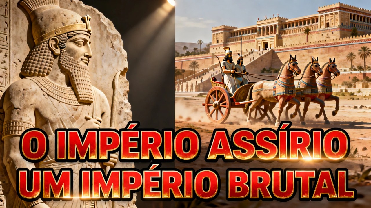 Resumo do brutal Império Assírio em 30 minutos