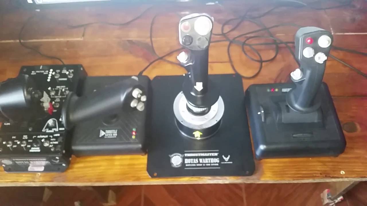 Review Fighterstick e Pro Throttle CH Products  PT-BR