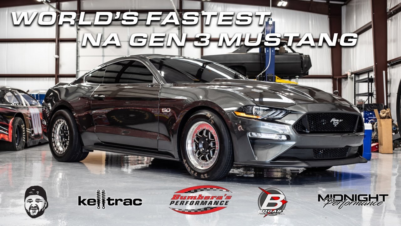 Самый быстрый в мире Mustang S550 третьего поколения с атмосферным двигателем
