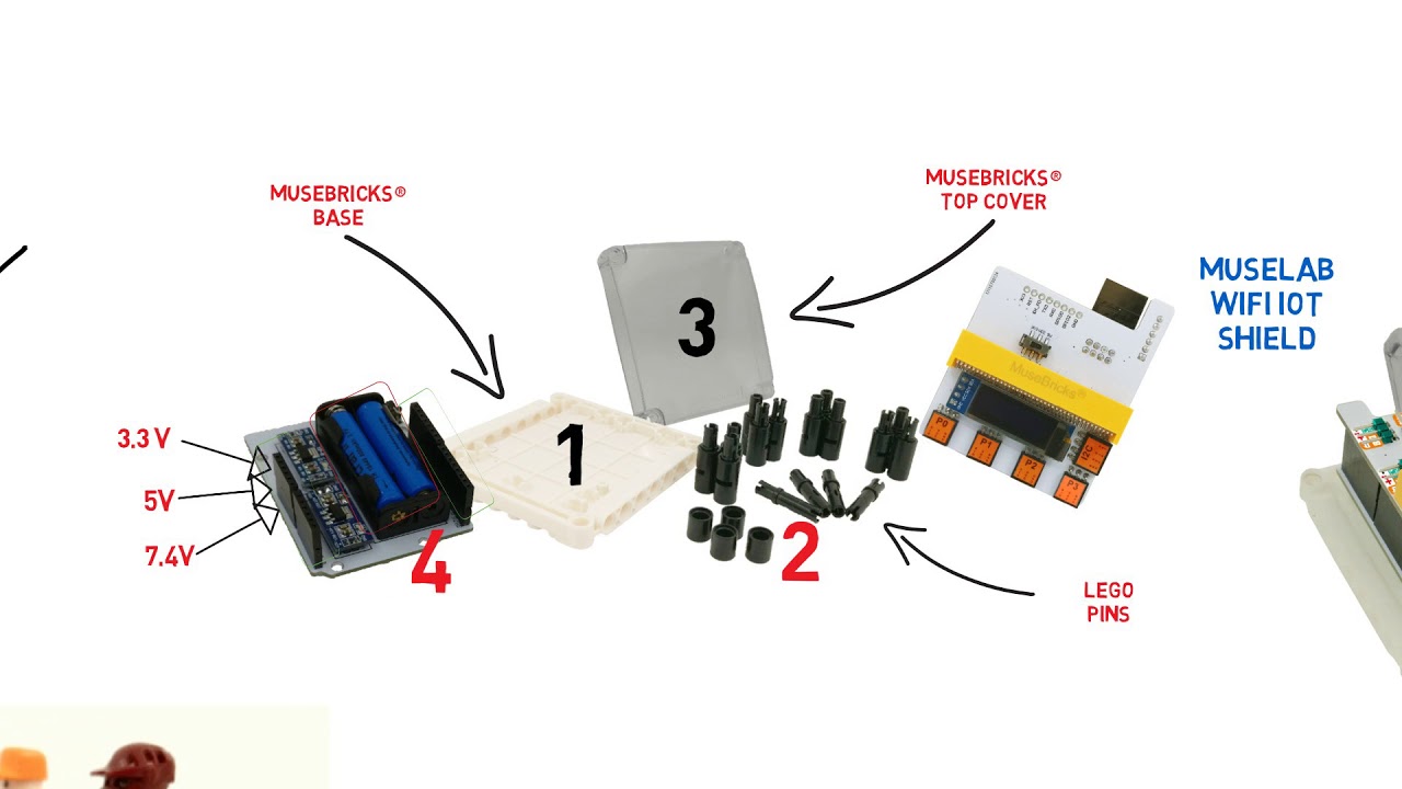 MuseLab WiFi IoT Robotic Shield for Micro:Bit