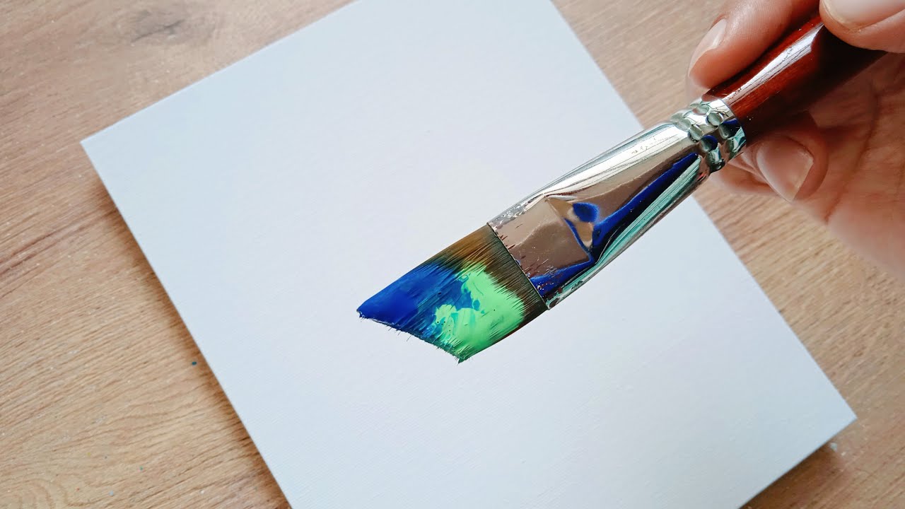 Beach Painting Easy to Paint 🌊/ Acrylic Painting for Beginners