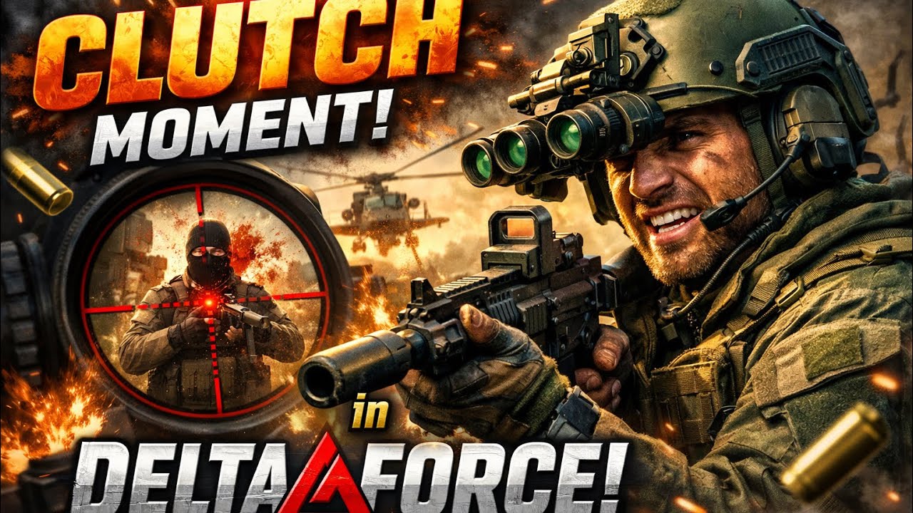 HOW DID I SURVIVE THAT? DELTA FORCE CLUTCH MOMENT 🔥🔥 (PS5 GAMEPLAY)