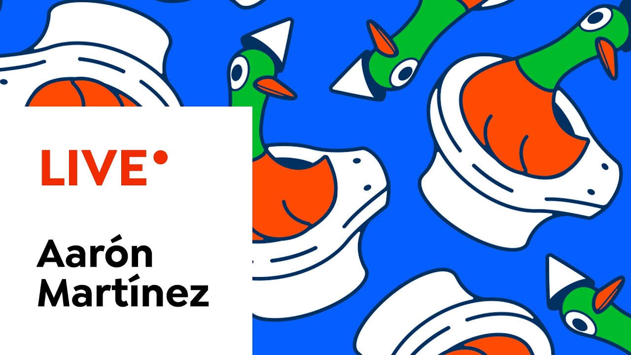 LIVE  |  Aarón Martínez: Pin o Sticker