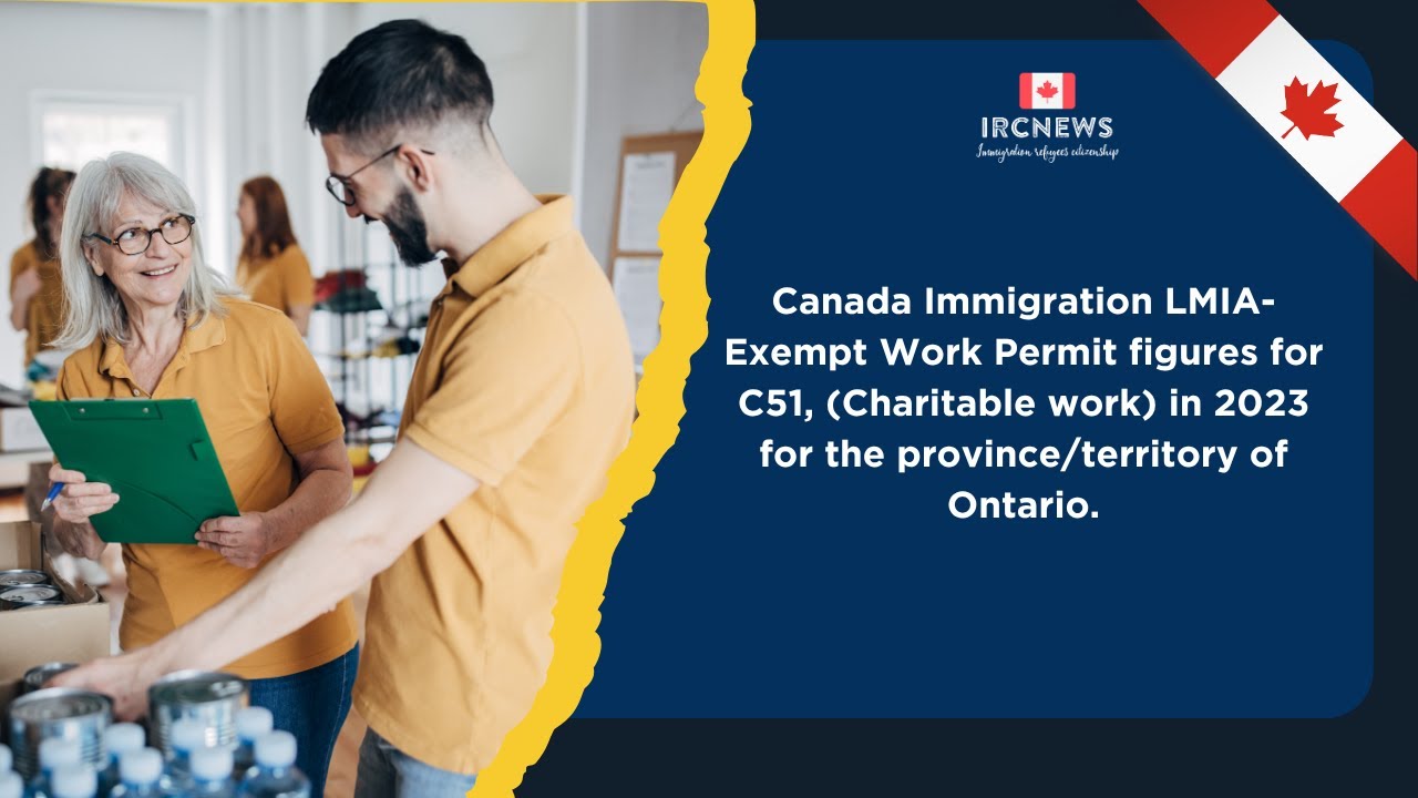 Canada Immigration 2023: C51 LMIA-Exempt Work Permits for Charitable work in Ontario