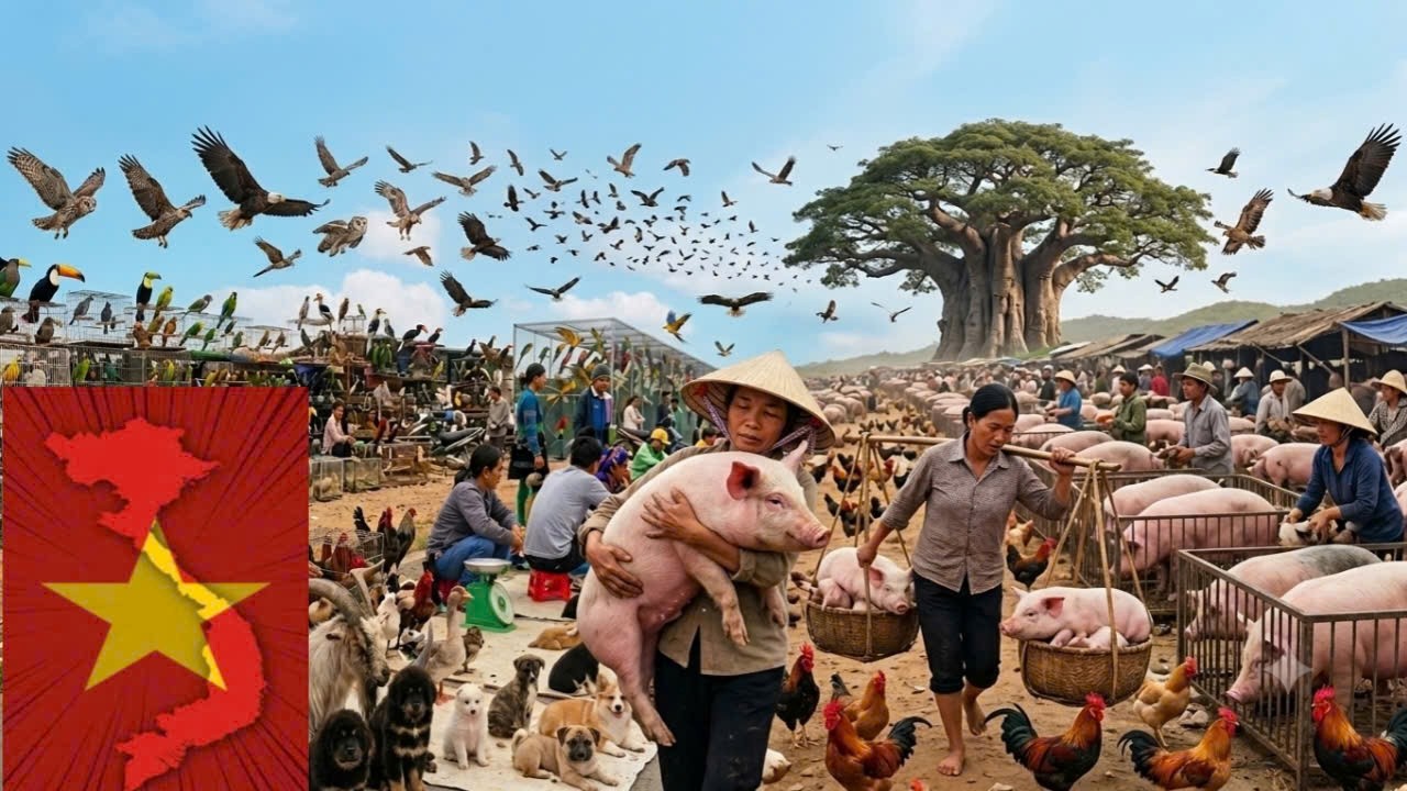 Wow, the most secluded flea market in Vietnam is in Hanoi!