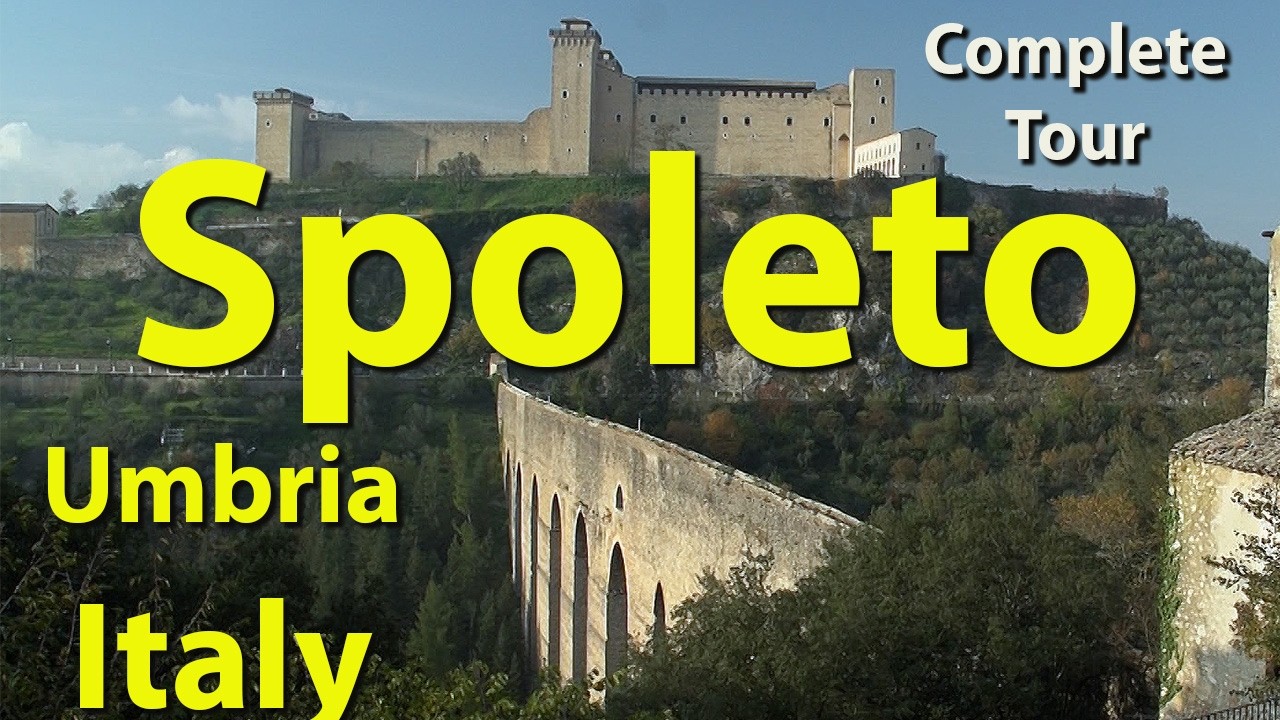 Spoleto Complete Visit, Umbria, Italy