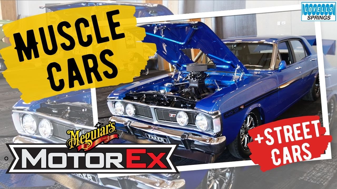 Muscle & Street Cars in Custom World MotorEx 2025