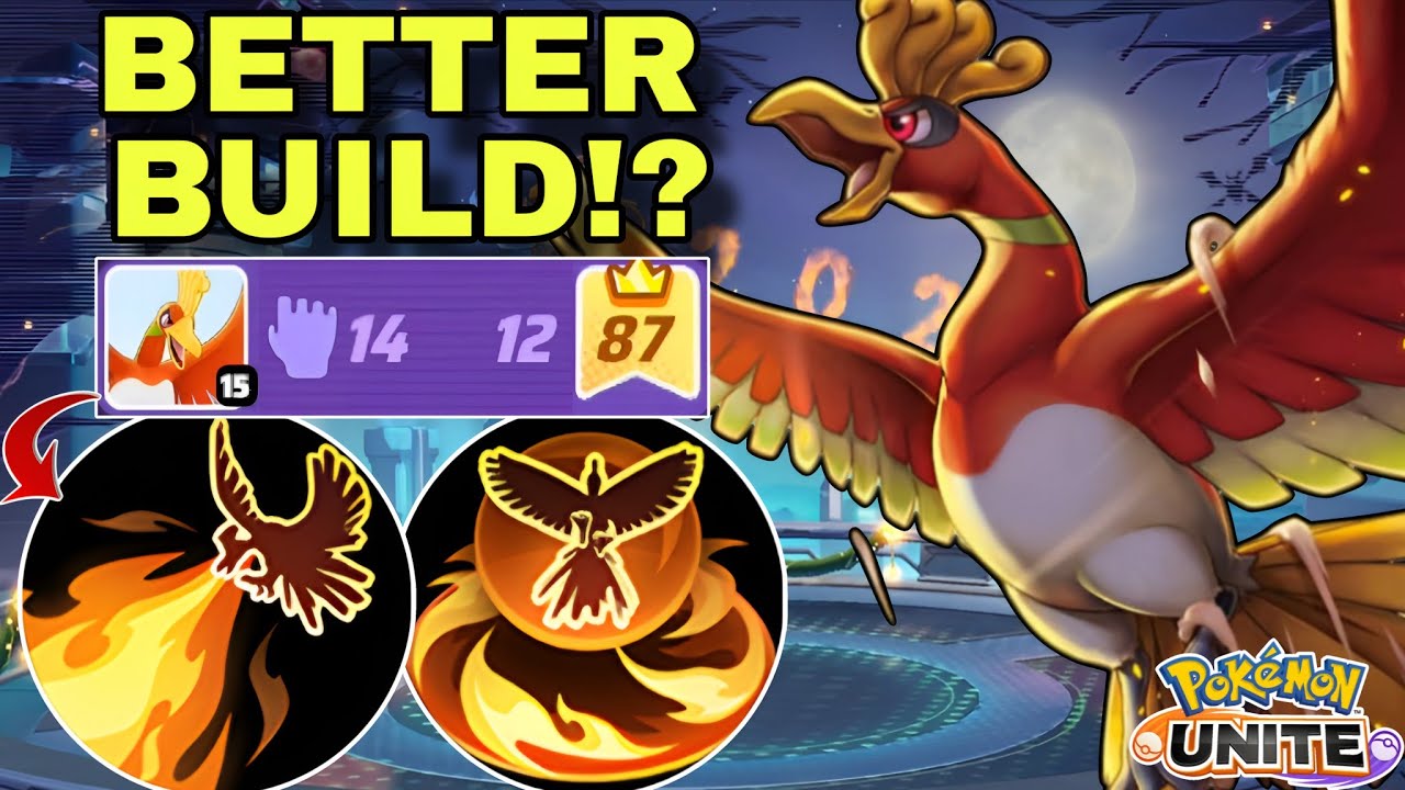 Is Flamethrower + Fire Spin the BEST HO-OH Build Right Now?! | Pokemon Unite