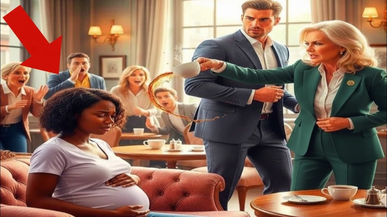 She Throws a Coffee, When She's on Her Deathbed Giving Birth to Triplets-Until Her Secret CEO..