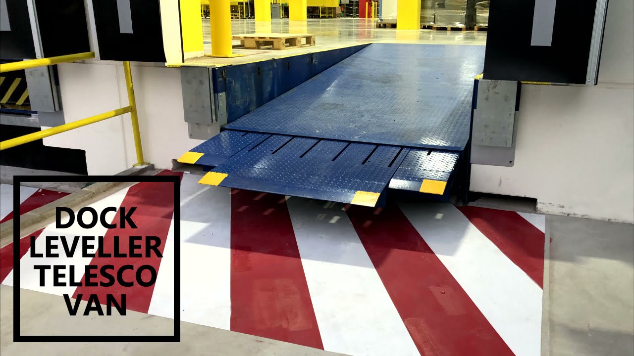 Dock leveller to load-unload for trucks and vans - Angel Mir (Portes Bisbal SL)