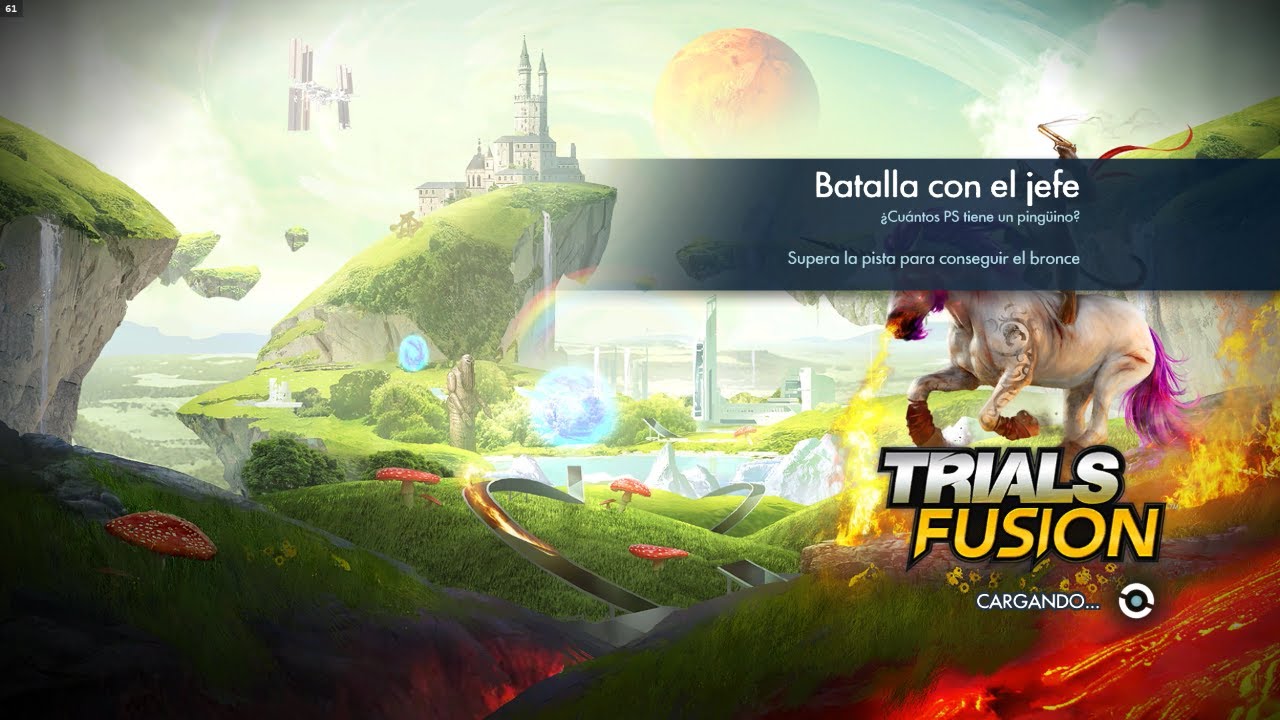 Trials Fusion (Español) de PC (Windows 11). The Awesome Adventure: Batalla con el jefe (Dif. Media)