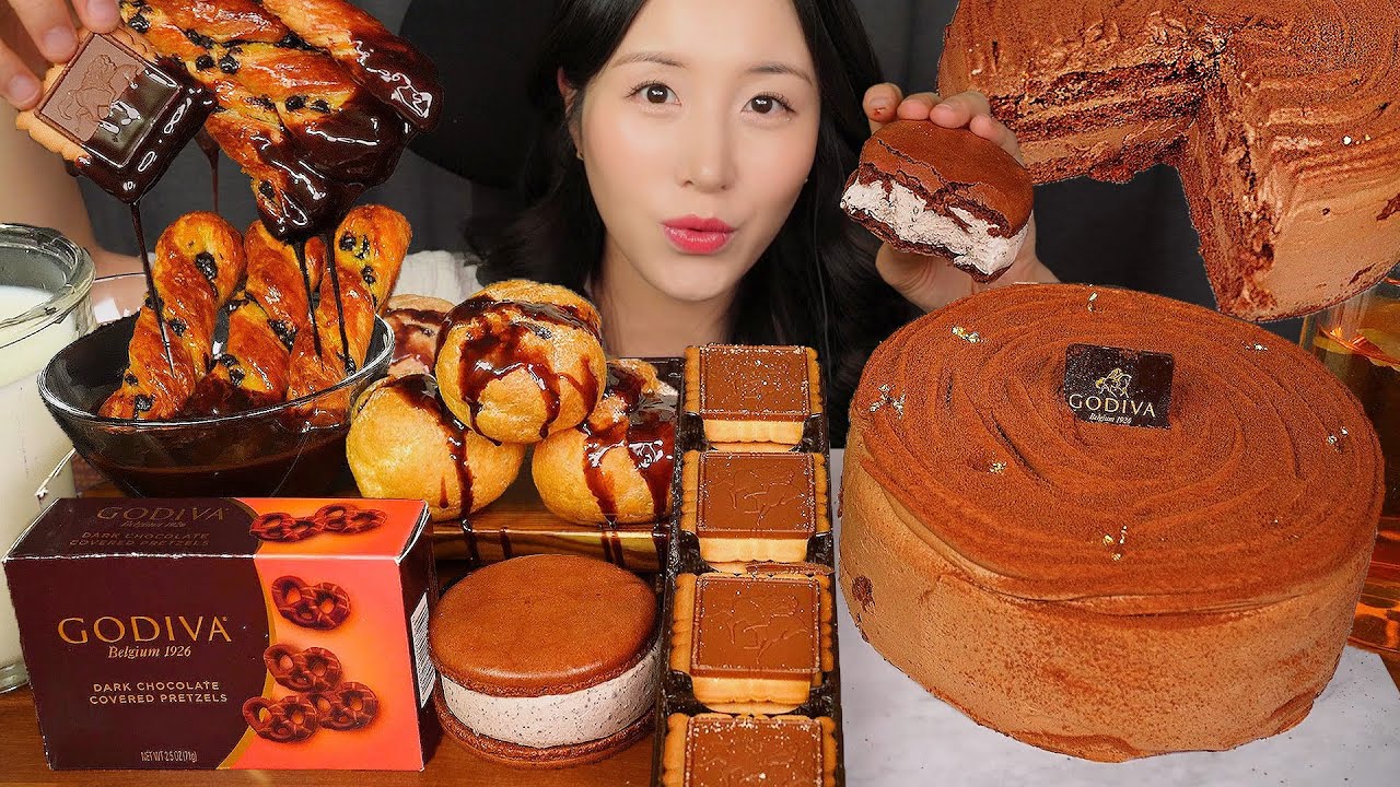ПОГРУЖЕНИЕ В ШОКОЛАД🍫 ШОКОЛАДНЫЙ ТОРТ & МОРОЖЕНОЕ АСМР ЗВУКИ ЕДЫ МУКБАНГ | CHOCOLATE CAKE