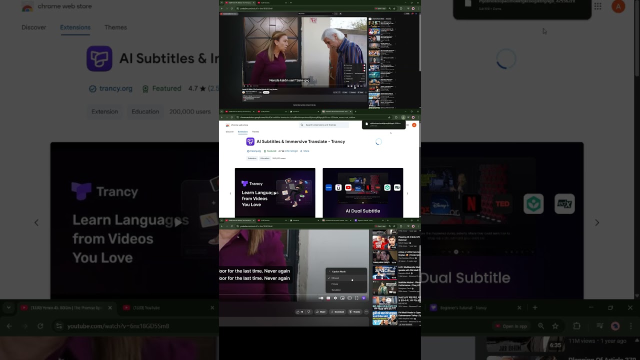 AI Tool for Easy Subtitles | Trancy #ai #subtitles #tools #education #aitools #tech #google #shorts