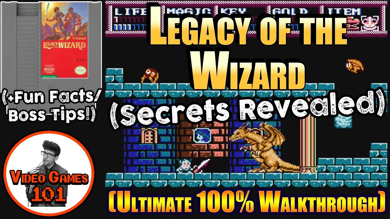 Legacy of the Wizard Walkthrough | 100% Guide | Video Games 101