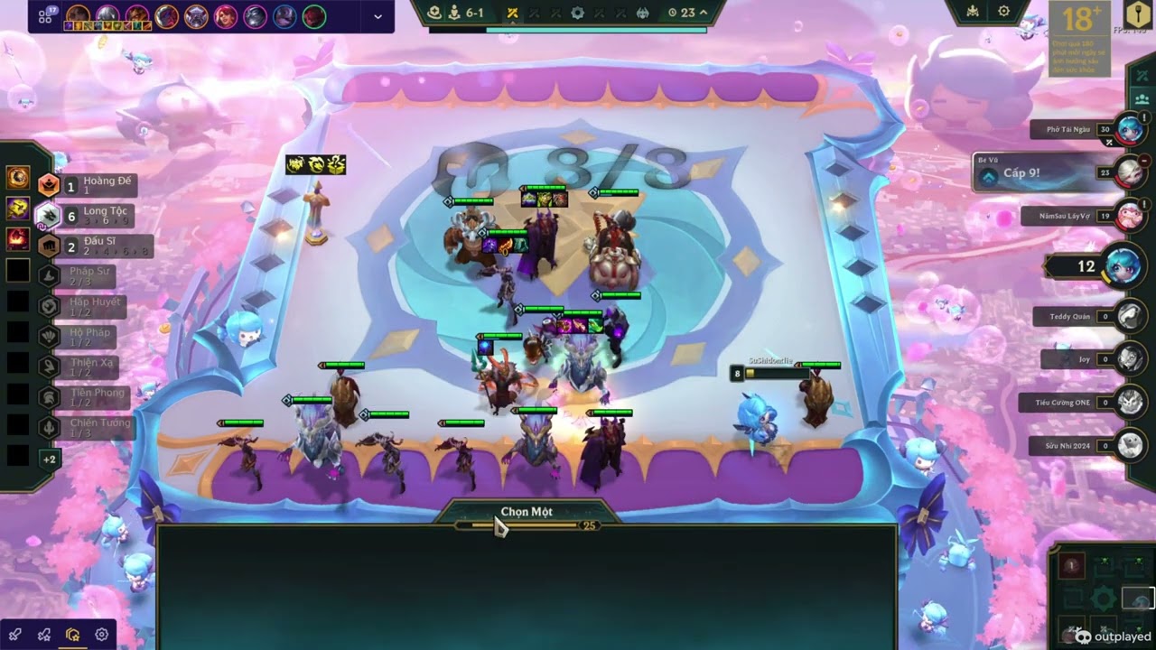 TFT Tái hiện 4.5 | RỒng 3 bị sút bay khỏi map ???