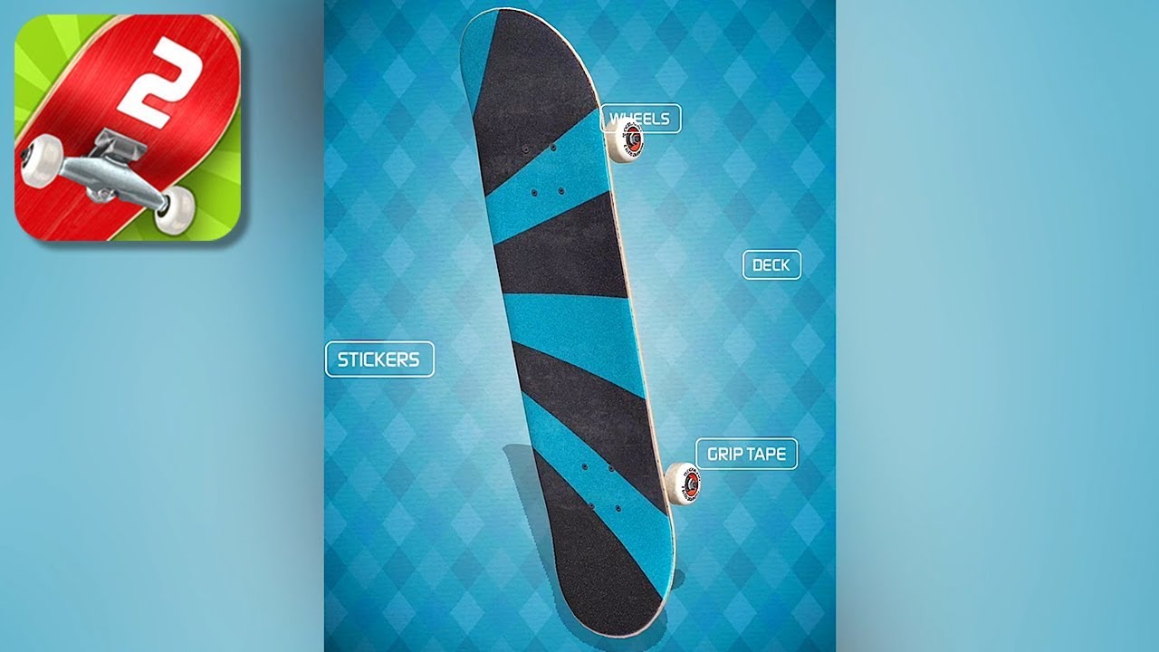 Touchgrind Skate 2 - Gameplay (iOS, Android)