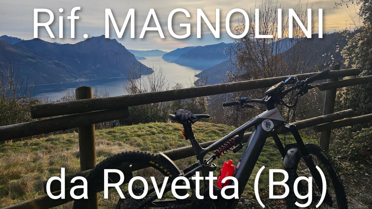 Rifugio Magnolini con la neve in e-Mtb  #Magnolini #emtb #Presolana #cannondale #orobie 