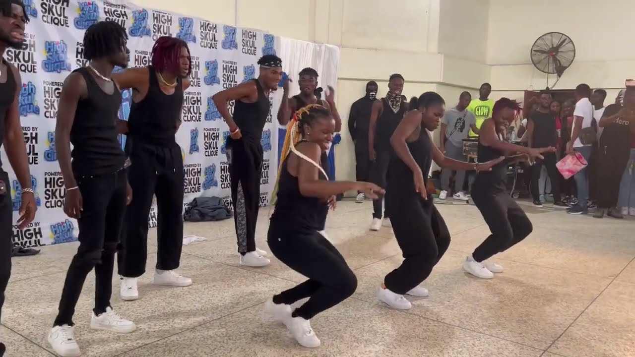 DWPACADEMY performs at st. Mary’s senior high school massive energy.