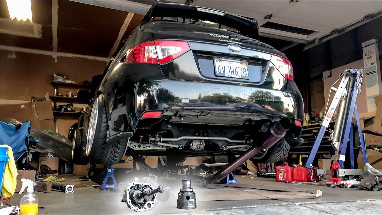 2012 WRX REAR WHEEL DRIVE CONVERSION | Pt. 1