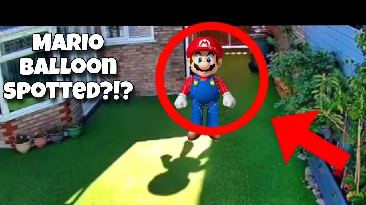 Runaway Giant Mario Balloon Spotted on TIKTOK!!