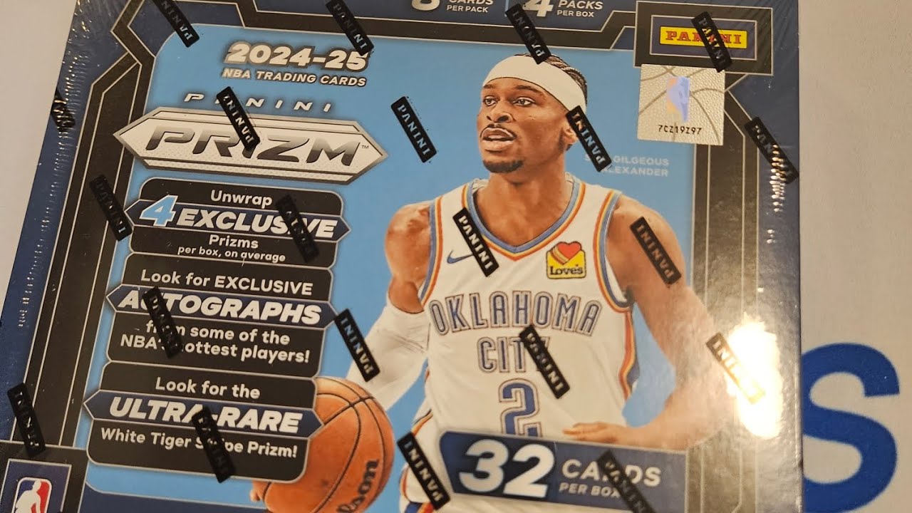 2024-25 prizm Basketball China hobby box