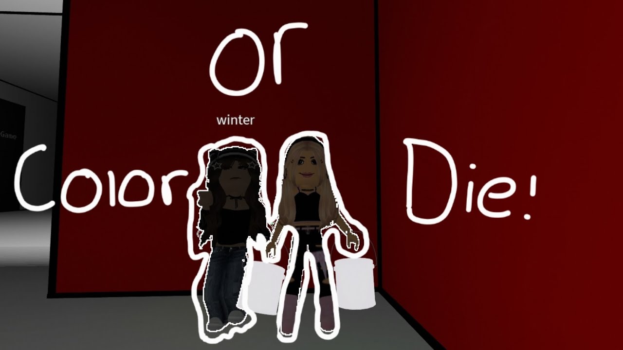 Roblox -  Color or die w @wintr1xx  🫶 (Winters POV!)