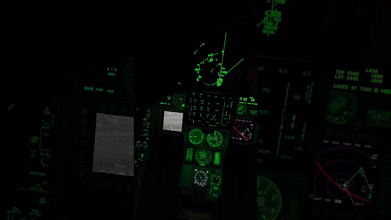 American F-16 attacks targets at night #dcsworld #dcsvr #5070ti #f16 #nightraid #tomcruise