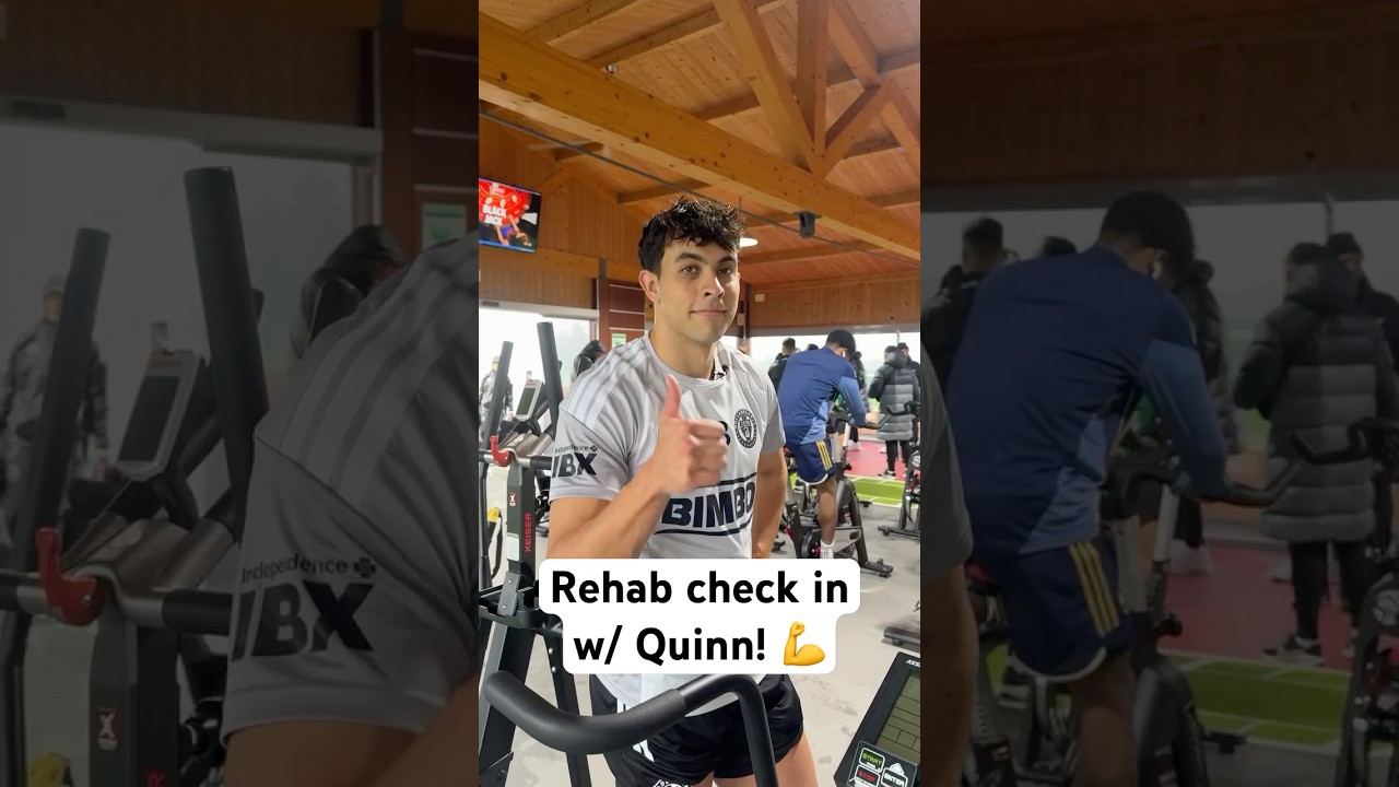A little update from @Quinn 💪 