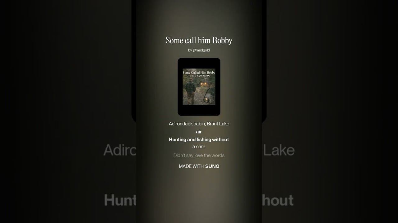 Some call him Bobby