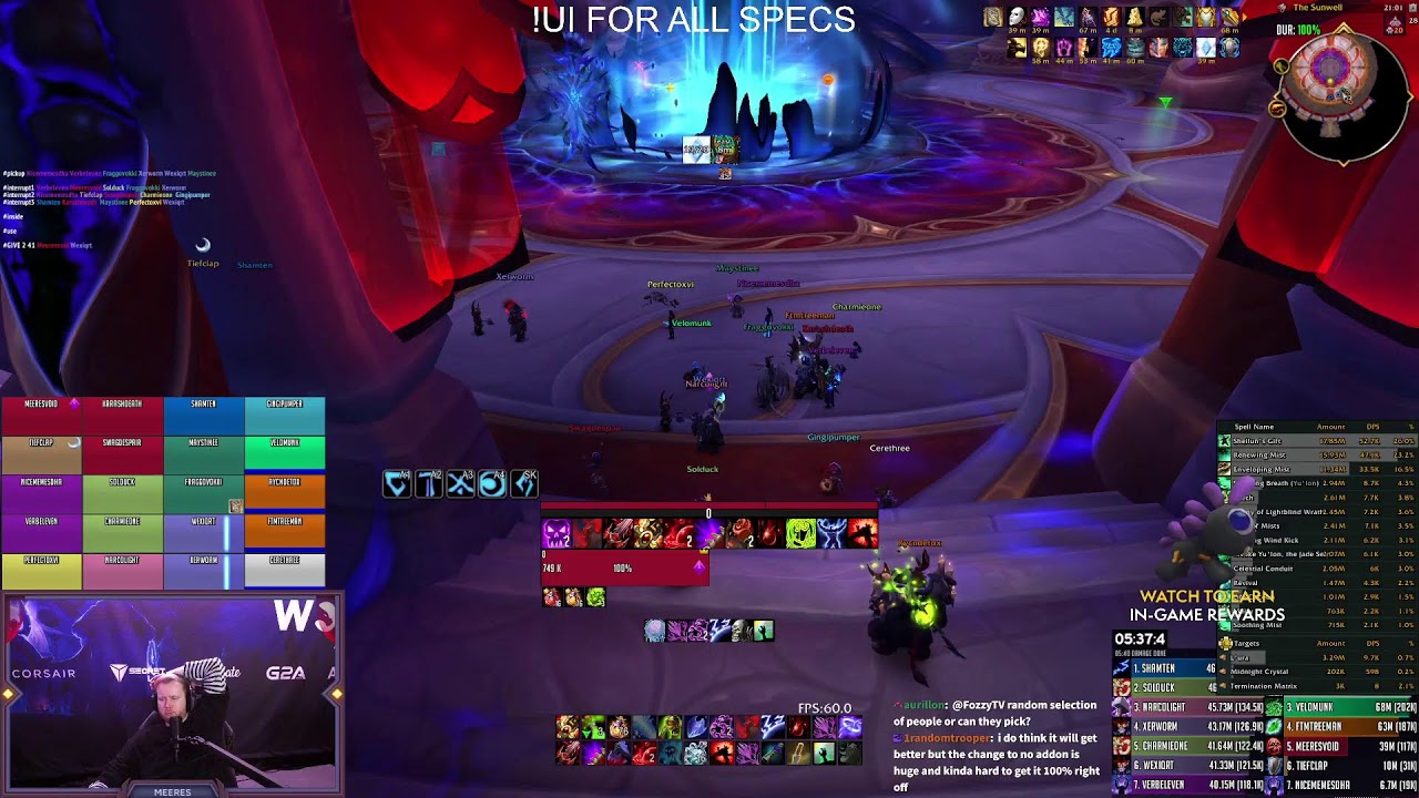 Meeres RWF DAY 18 Mythic Day 11 | !UI Echo