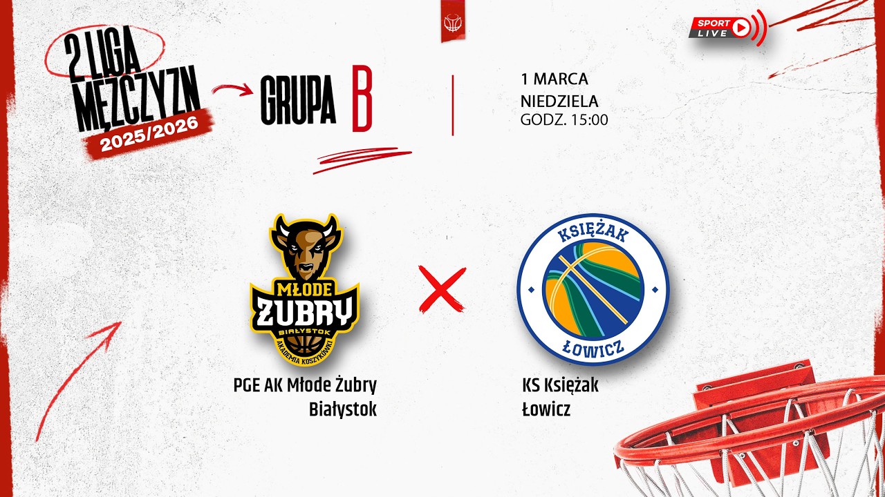 PGE AK Młode Żubry Białystok - KS Księżak Łowicz (2 LM)