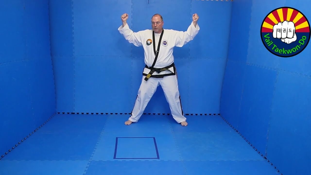 W shape block with the outer forearm