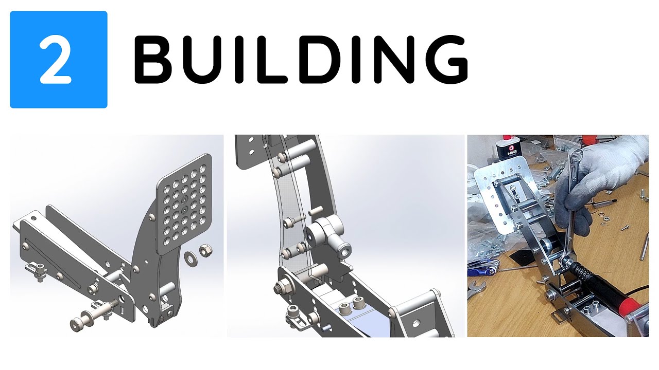 DIY Sim Racing Pedals - 2) Building