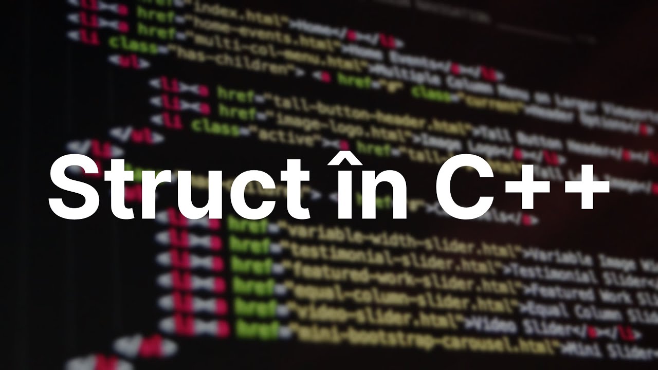 Struct &icirc;n C++ - Structuri de date neomogene &mdash; Programare C++ (45)