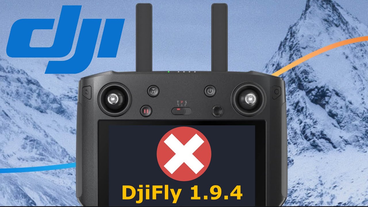 DJI MINI2 - DjiFly 1.9.4  &  SMART CONTROLLER