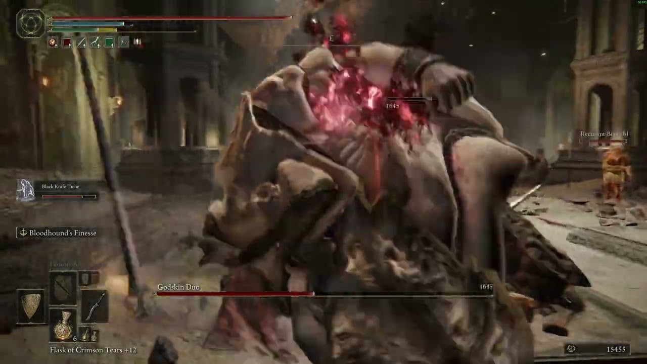 Terrible Elden Ring - Godskin Duo Boss