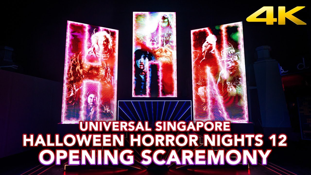 Halloween Horror Nights 12: Dream Reaper at HHN12 Opening Scaremony